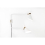 Wall Lamp Double Shady White