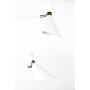 Wall Lamp Double Shady White