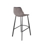 Barstool Franky Velvet Grey