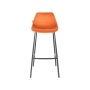 Barstool Franky Velvet Orange