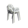 Armchair Albert Kuip Garden White