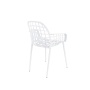 Armchair Albert Kuip Garden White