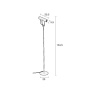 Floor Lamp Marlon Black