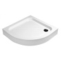 Quadrant Acrylic Shower Tray 80x80x15cm, drain included