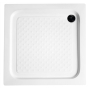 Square Acrylic Shower Tray 90x90x15cm, drain included