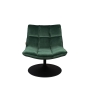 Lounge Chair Bar Velvet Green
