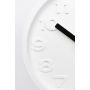 Clock Humongous White