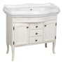 Sink cabinet, 2x door, 3x drawer, 89x80x48