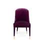 Give Me More Velvet Chair Purple