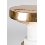 Chunky Footed Side Table Gold