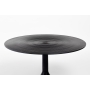 Hypnotising Round Coffee Table Black