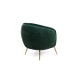 So Curvy Lounge Chair Dark Green