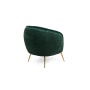 So Curvy Lounge Chair Dark Green