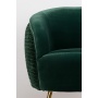 So Curvy Lounge Chair Dark Green