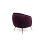 So Curvy Lounge Chair Purple