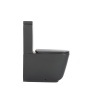 close coupled toilet Tribeca, black mat (511731 + 378131 + 750990), no seat