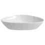 DALMA ceramic washbasin 58.5x39x14 cm cm, white, click-clack not included