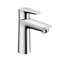 Hansgrohe Talis E single lever basin mixer 110 chrome, with pop-up waste set