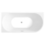 TIBERA L Freestanding Bath 170x80 cm, white
