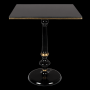 Own The Glow Square bistro table