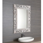 SCOLE mirror, antique white, 70x100 cm