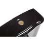 black Retro wc compact, S-trap, bronzed fittings (101304+ 108104+ 750993)