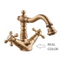 basin mixer with bidet spray New Old, bronzed