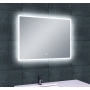 LED peegel Quatro 80x60 cm, "antifog"