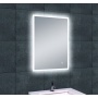 Rectangular LED mirror Quatro 700x500, antifog