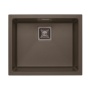 SINK ALVEUS QUADRIX 50 Chocolate G03M P-U, with anthracite fitings ( 1108036 + 1127153 + 1089358 + 1110853)