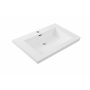 cultured marble furniture basin Vision 60x46 cm, white