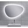 LED peegel Uovo 70x48 cm, dimmerdatav, soojendusega