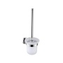 toilet brush Cherry, brushed steel