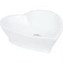 top counter basin Love, white