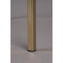 Side Table Vidrio Brass