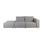 Õuediivan Breeze 3-Seater Right Grey