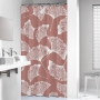 Shower curtain textile 180x200 cm Mare, Dark Pink