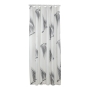 Shower curtain textile 180x200 cm Birds, Black/White