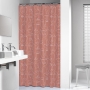 Shower curtain PEVA 180x200 cm Mind, Dark Pink