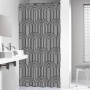 Shower curtain PEVA 180x200 cm Brave, Black/White