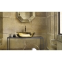 ceramic worktop basin New Toulouse, gold