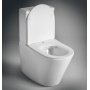 rimless wc set Pako, universal trap, dual flush, without seat (parts: 1,2)