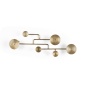 Wall Coat Rack Hypnotising Brass