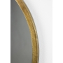 Mirror Shelf Feyza Round Brass