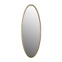 Mirror Matz Oval L Antique Brass