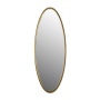 Mirror Matz Oval L Antique Brass