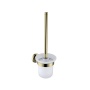 toilet brush Cherry, brushed gold