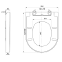 soft close seat for PC104WR