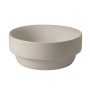Countertop round washbasin 35x14 cm, grey mat