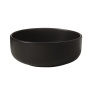 Countertop round washbasin Nolita 40x15 cm, black mat